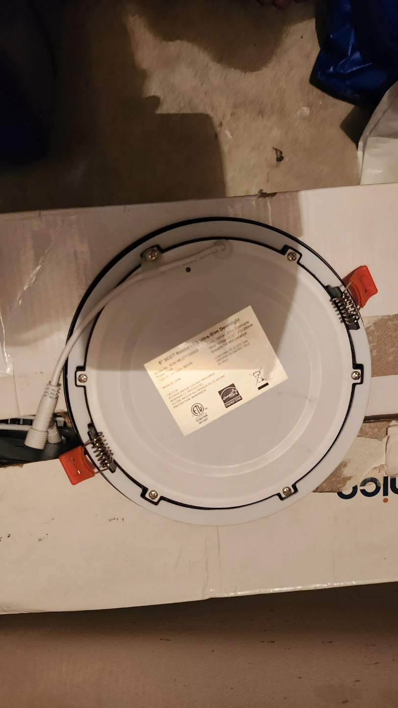 5CCT IN 1 Slim Panel LED Recessed Downlight 6" - photo 2