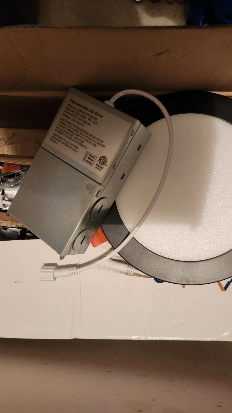 5CCT IN 1 Slim Panel LED Recessed Downlight 6" - photo 4