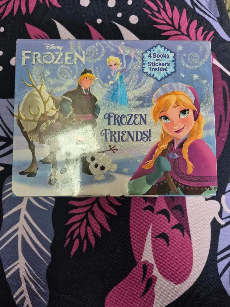 Disney Frozen Friends! 4 Books & Stickers