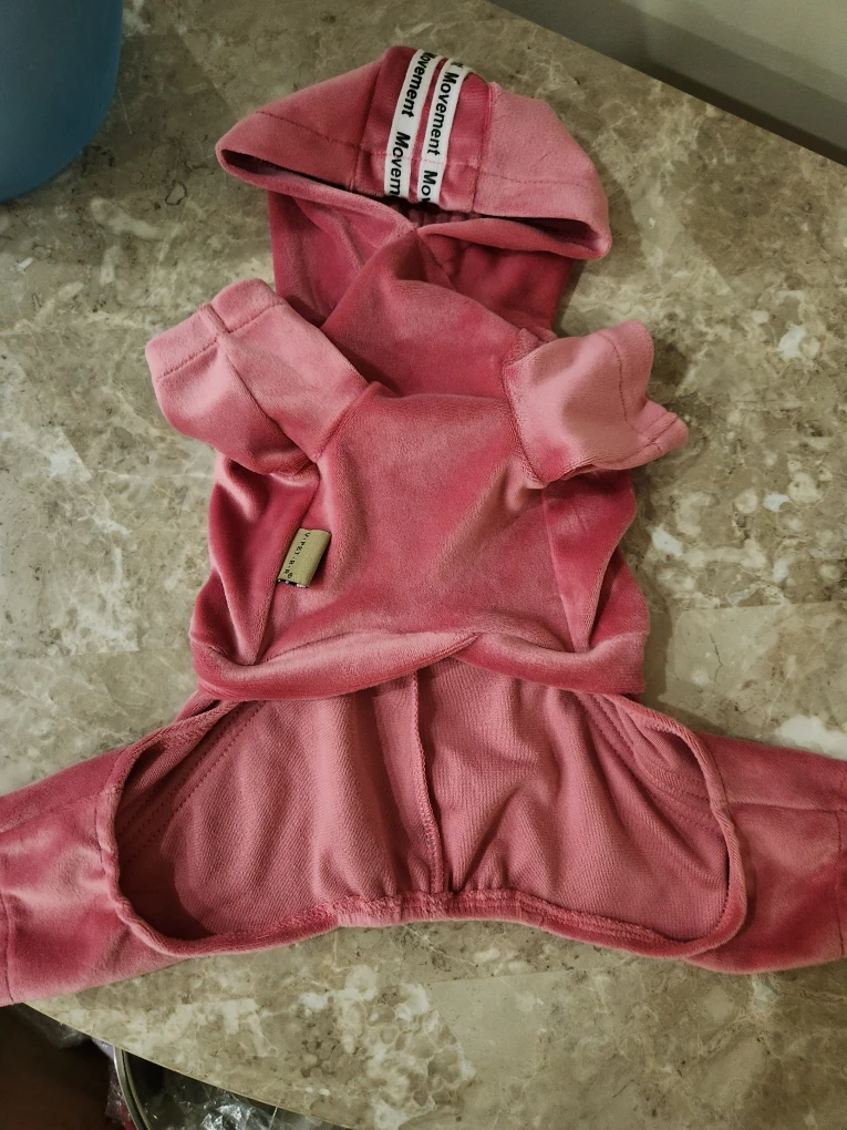 Pink Dog Tracksuit, Size Small - photo 3