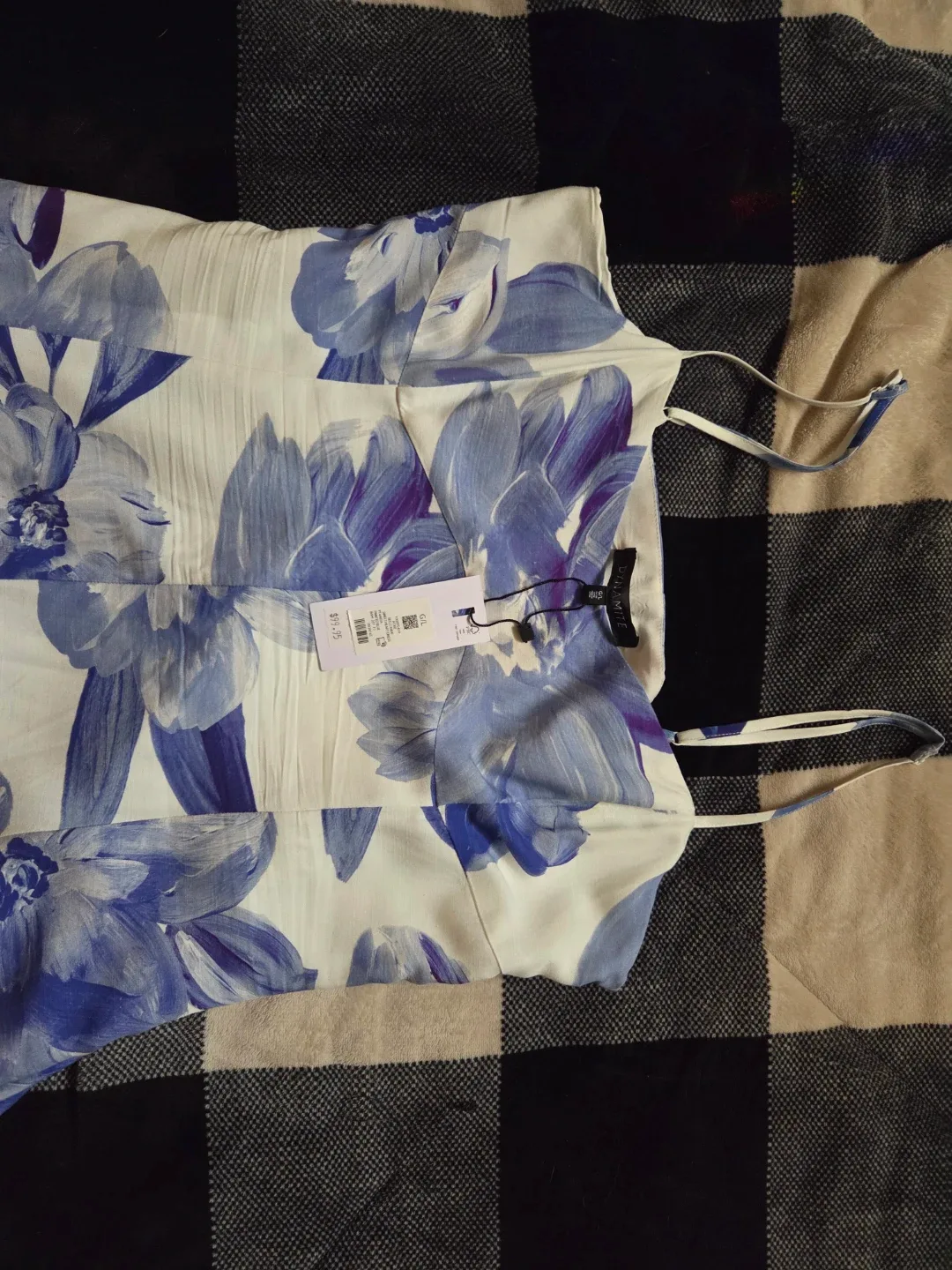 BCBGMAXAZRIA Floral Dress - Size large