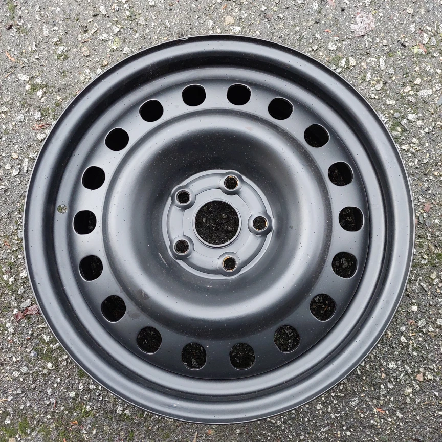 17X6 1/2 - Four Steel Wheel Rims 5x112 - winter