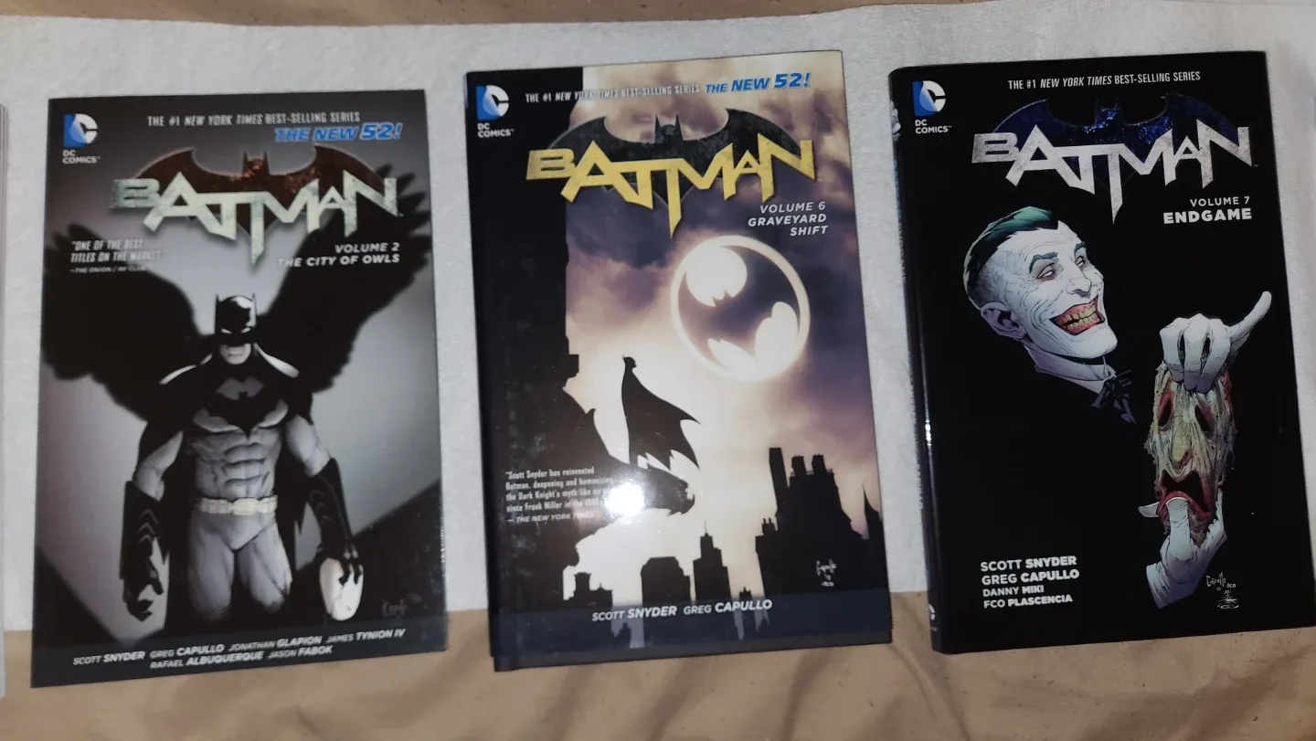 5 Batman Trade Paperbacks. $55 for all 5. Or Best Offer image indicator(3)