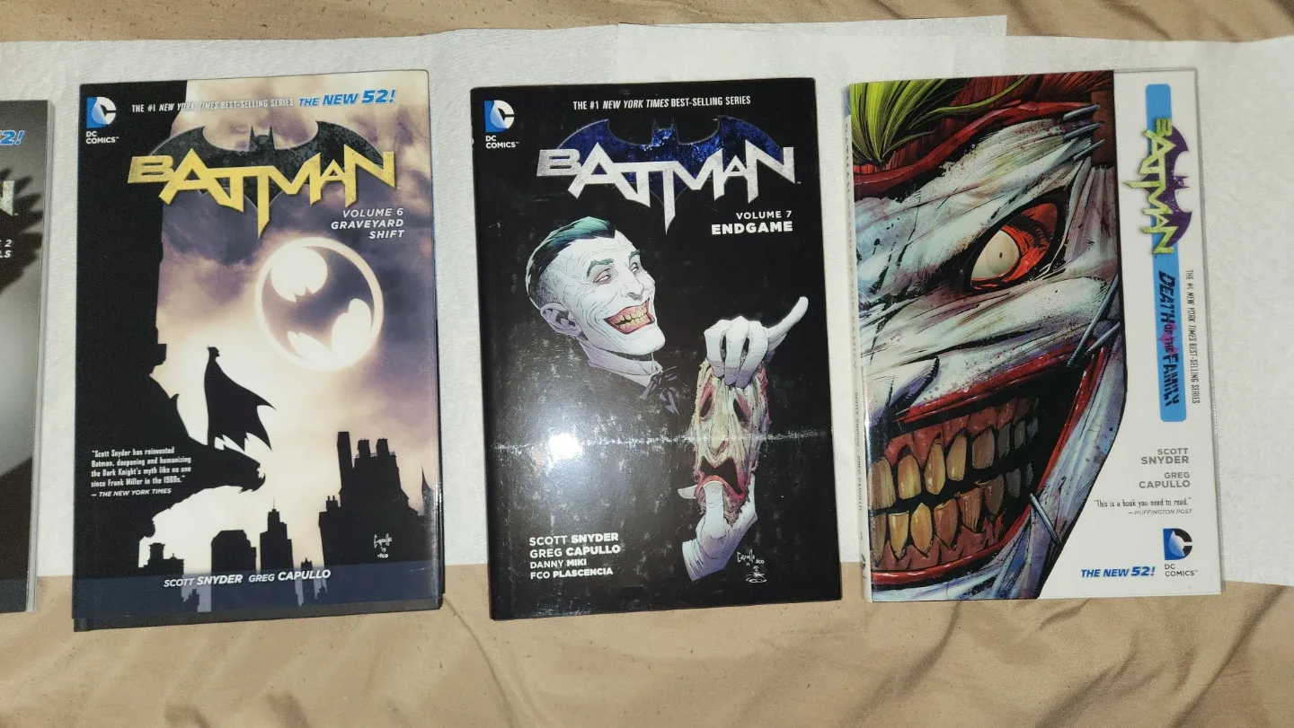 5 Batman Trade Paperbacks. $55 for all 5. Or Best Offer image indicator(4)