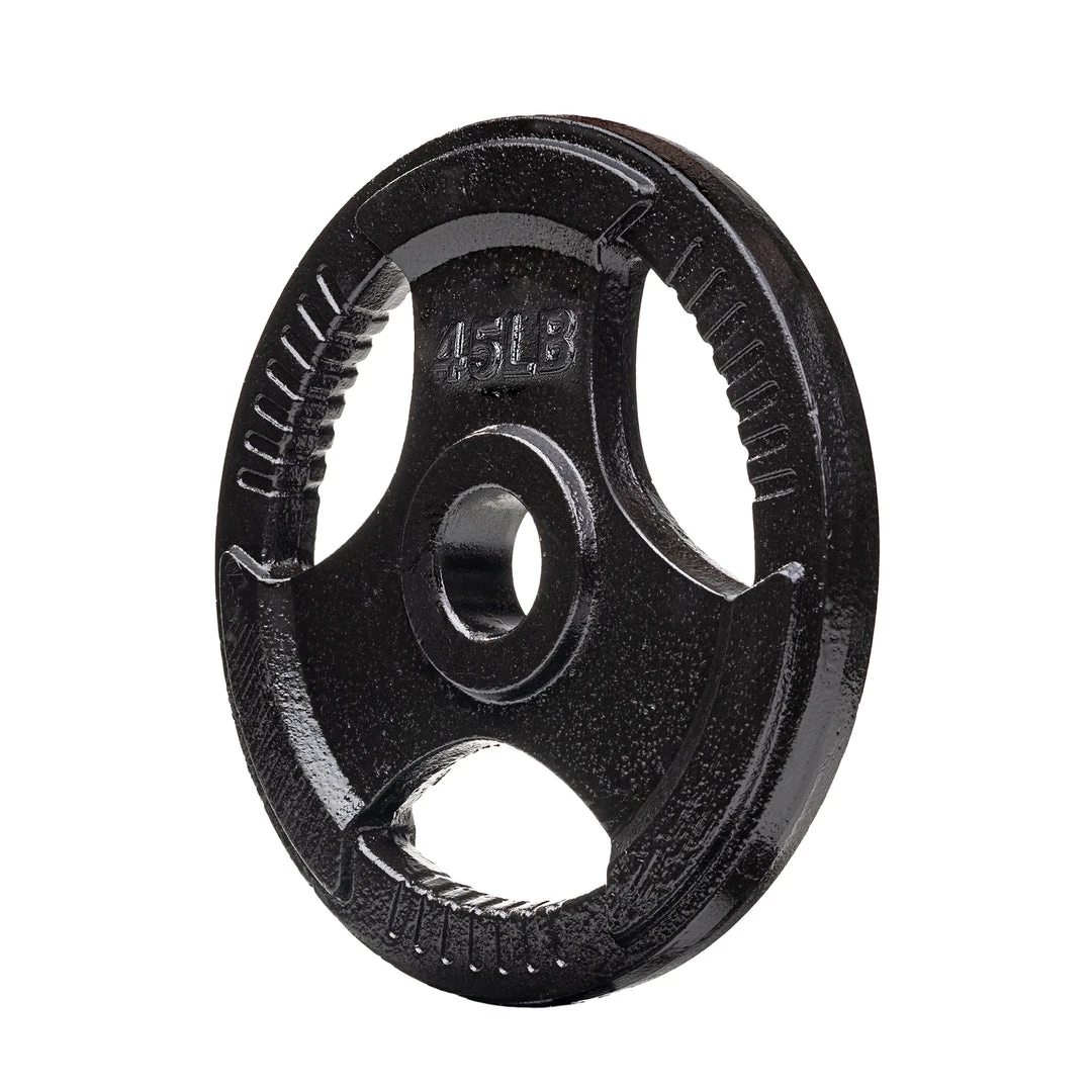 Cast Iron Grip Olympic Weight Plates 2 Inch - 25lb & 45lb