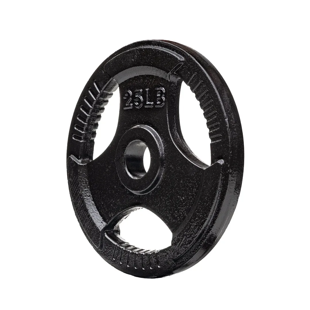 Cast Iron Grip Olympic Weight Plates 2 Inch - 25lb & 45lb image indicator(2)