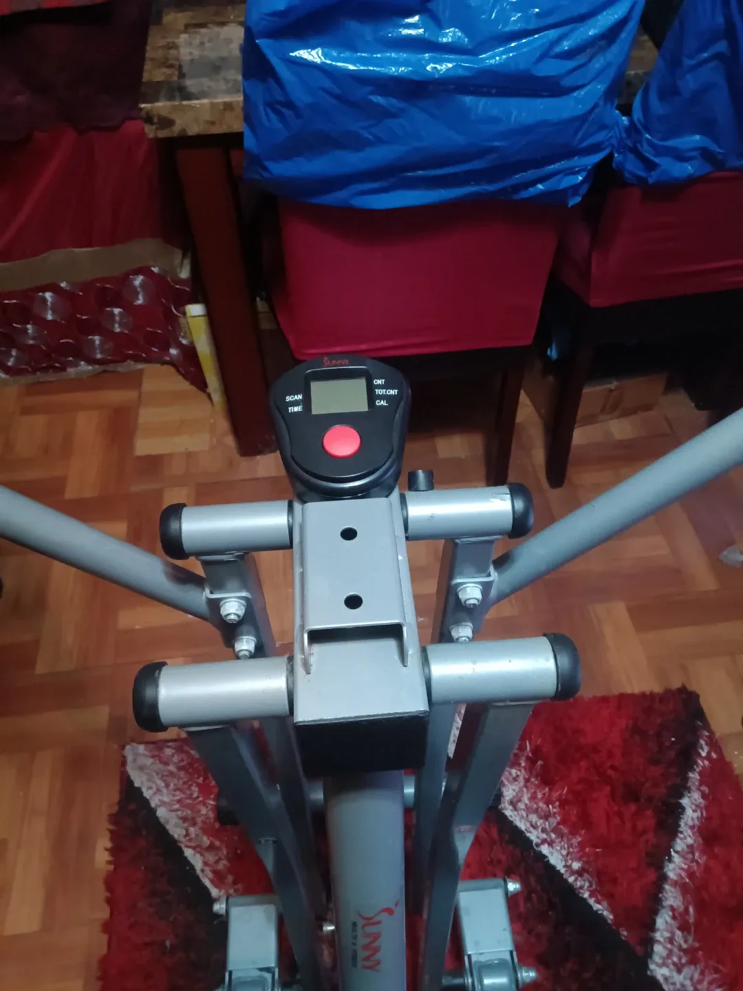 Sunny Health & Fitness Air Walker Stepper image indicator(3)