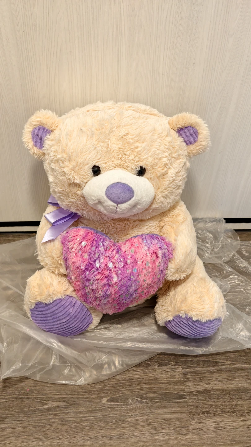 Teddy Bear with Heart [XL Lavender] - photo 5