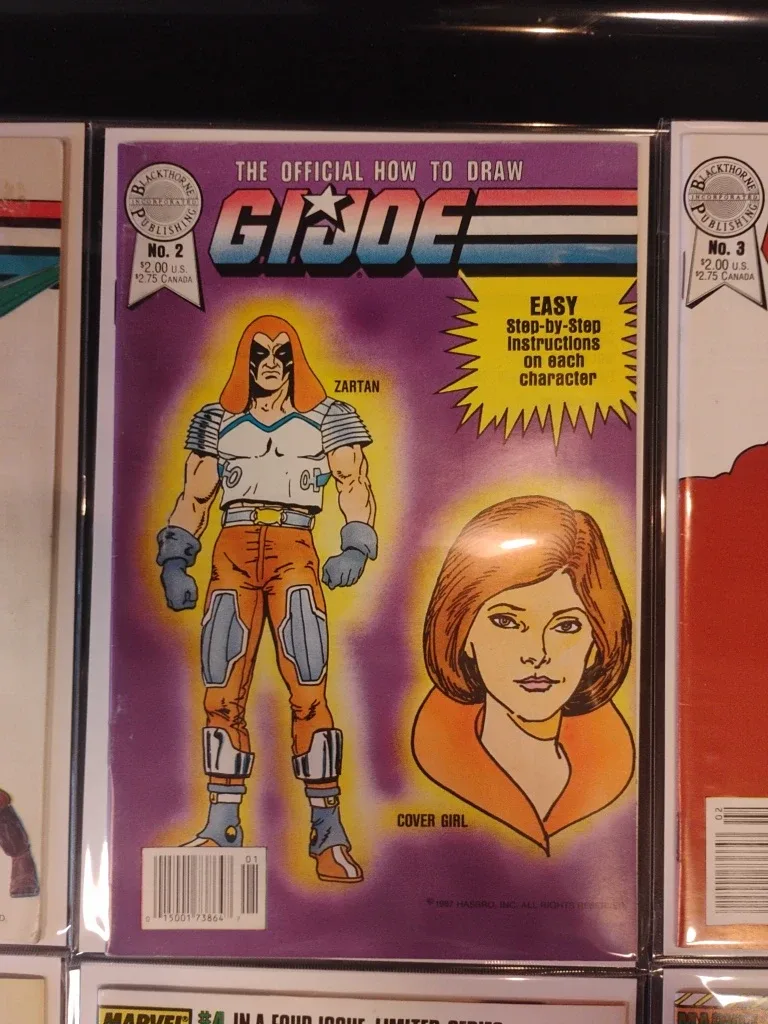 G.I. Joe Comic Book Lot.. how to draw GI Joe.. order of battle. image indicator(4)