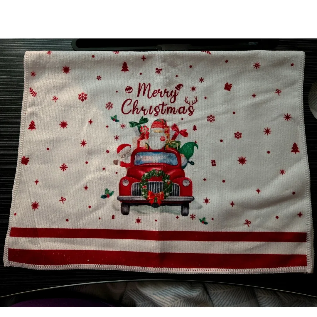 Christmas Coasters & Towel Set - Festive Decor image indicator(2)