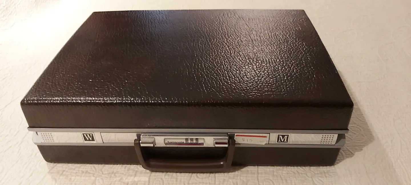 Samsonite Brown Hard Shell Briefcase