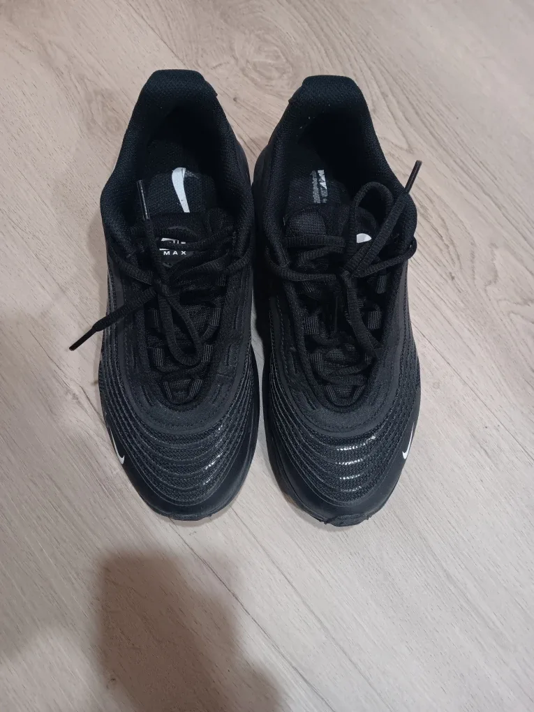 Nike Air Max Black Sneakers, Size 7.5