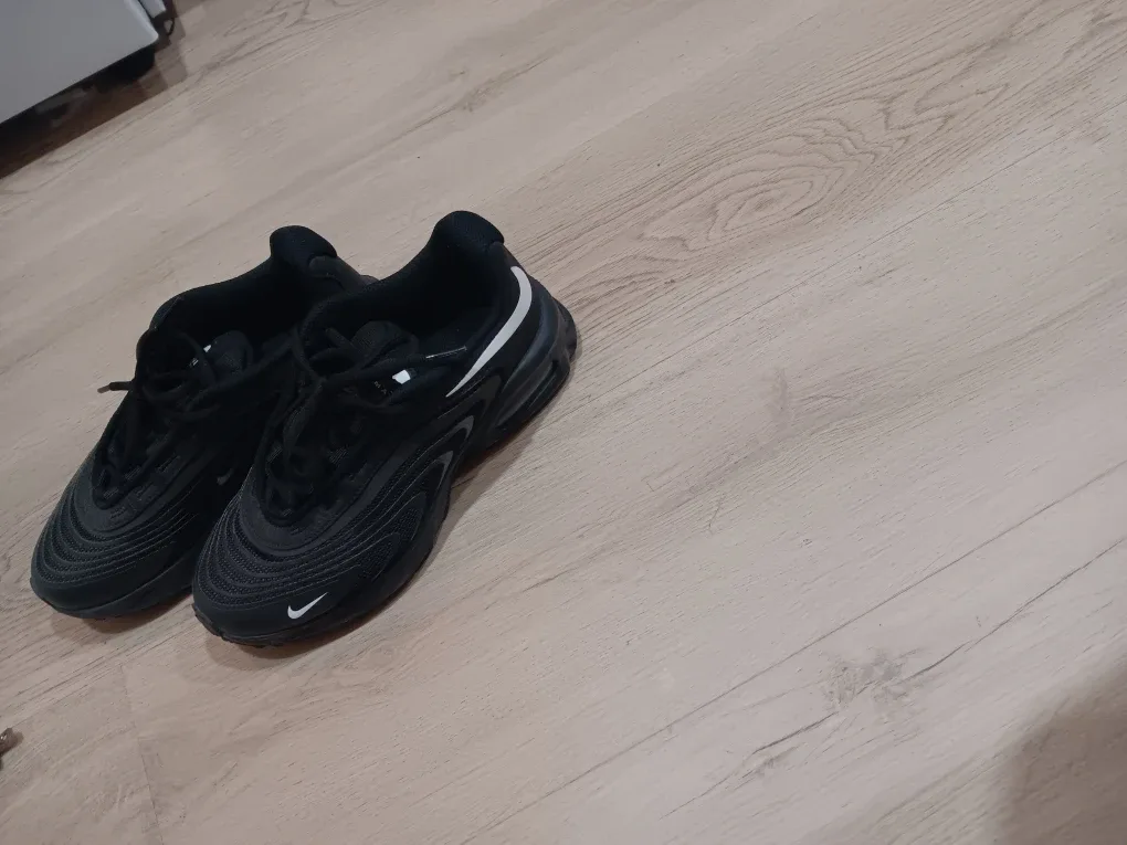 Nike Air Max Black Sneakers, Size 7.5 image indicator(2)