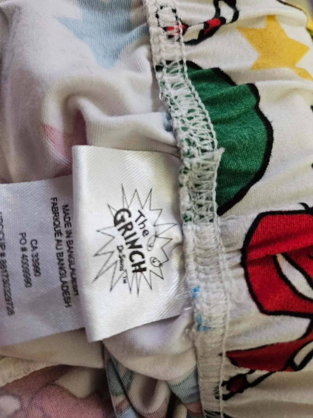 The Grinch Dr. Seuss Pajama Pants - Size M image indicator(2)