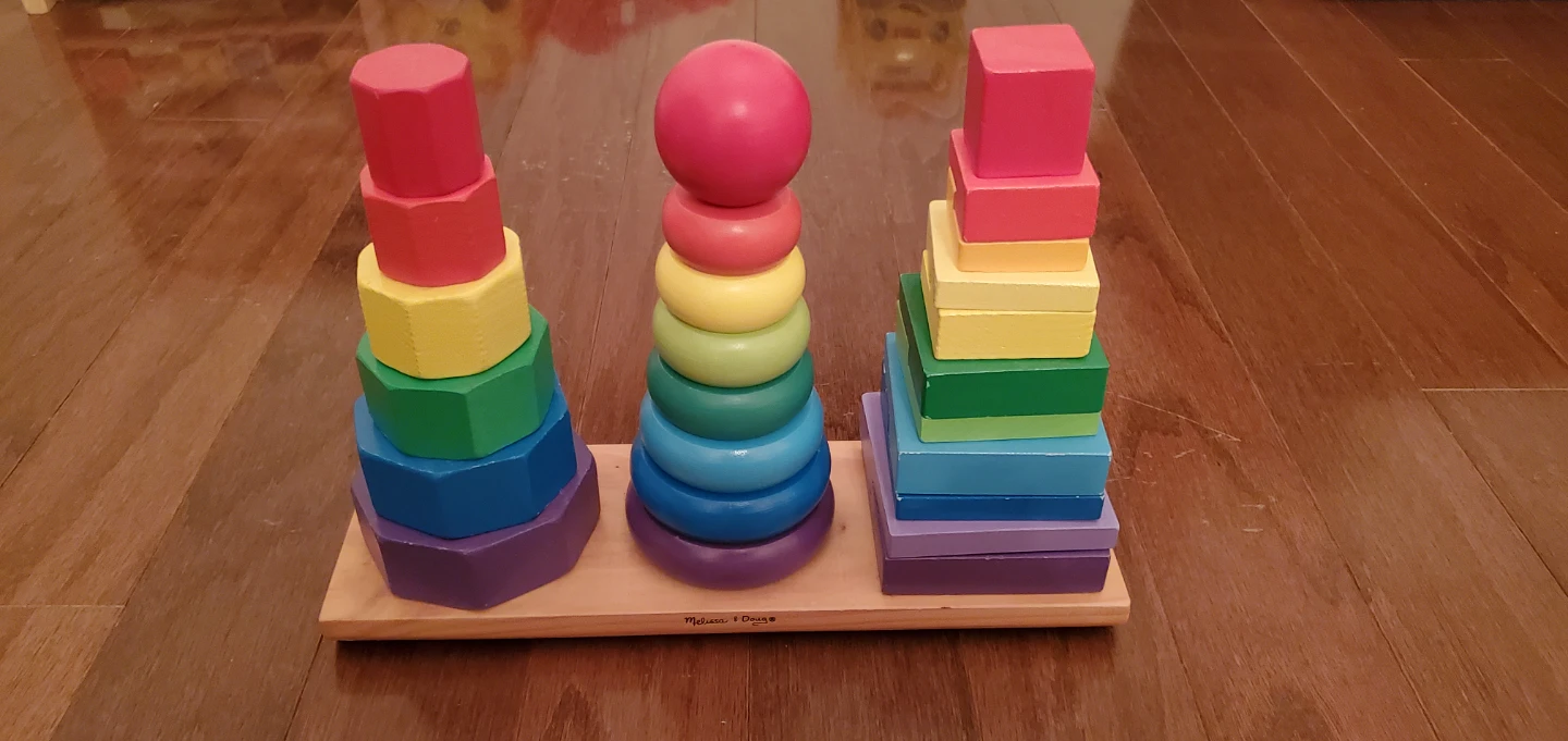 Melissa & Doug Stacking Toy Set
