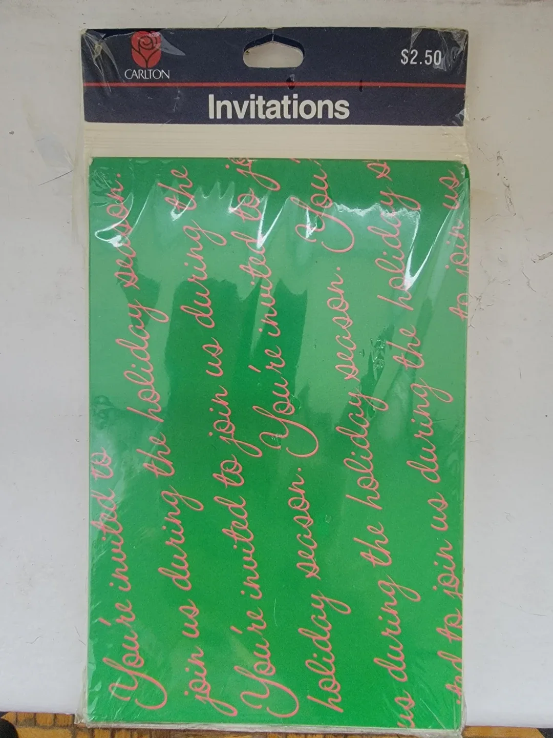 New Carlton Invitations - Still Sealed!