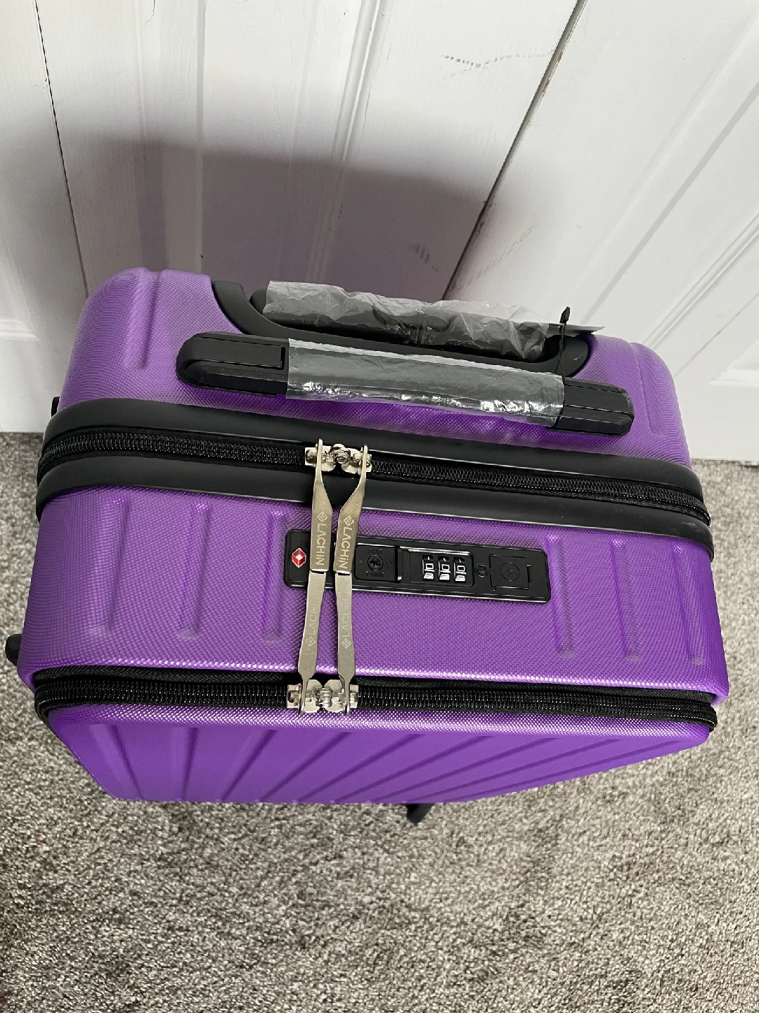 LACHIN  Purple Carry-On Suitcase - photo 4