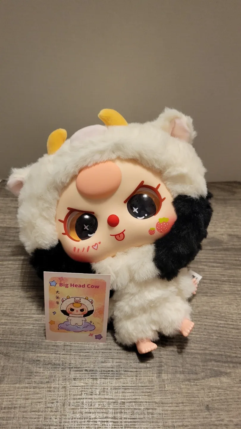 Big Head Baby Baby Three Plush Toy image indicator(2)