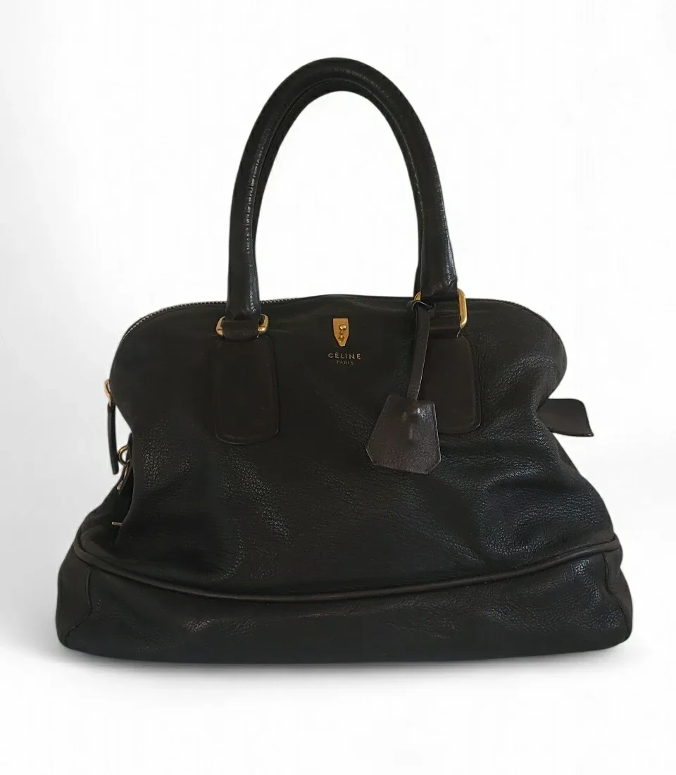 Vintage Celine Phoebe Philo Era Padlock Key Tote image indicator(2)