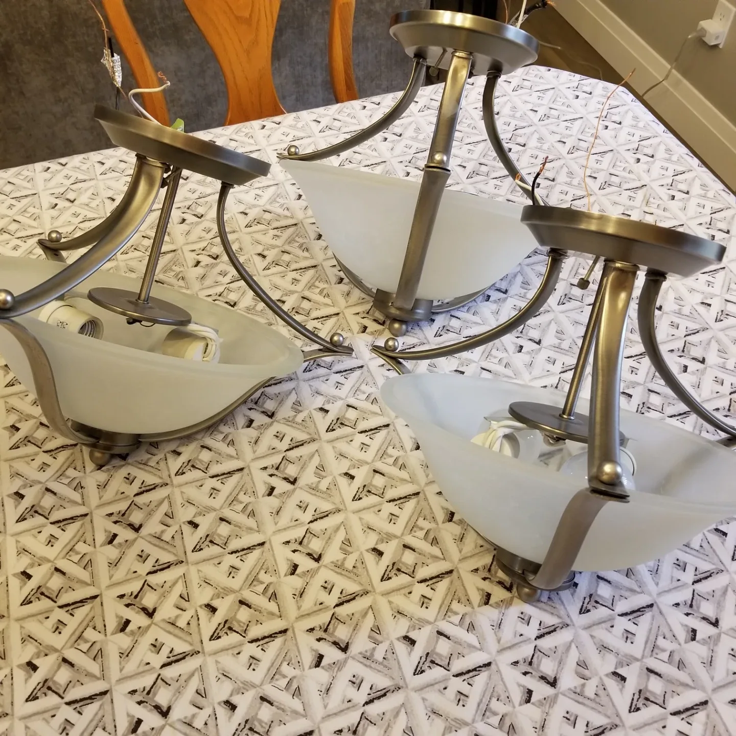 Set of 3 Ceiling Light Fixture