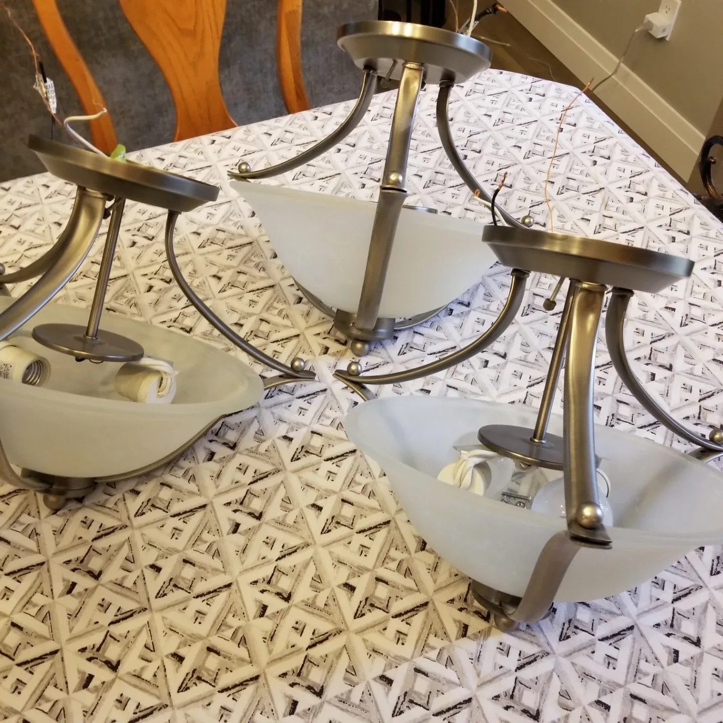 Set of 3 Ceiling Light Fixture image indicator(3)