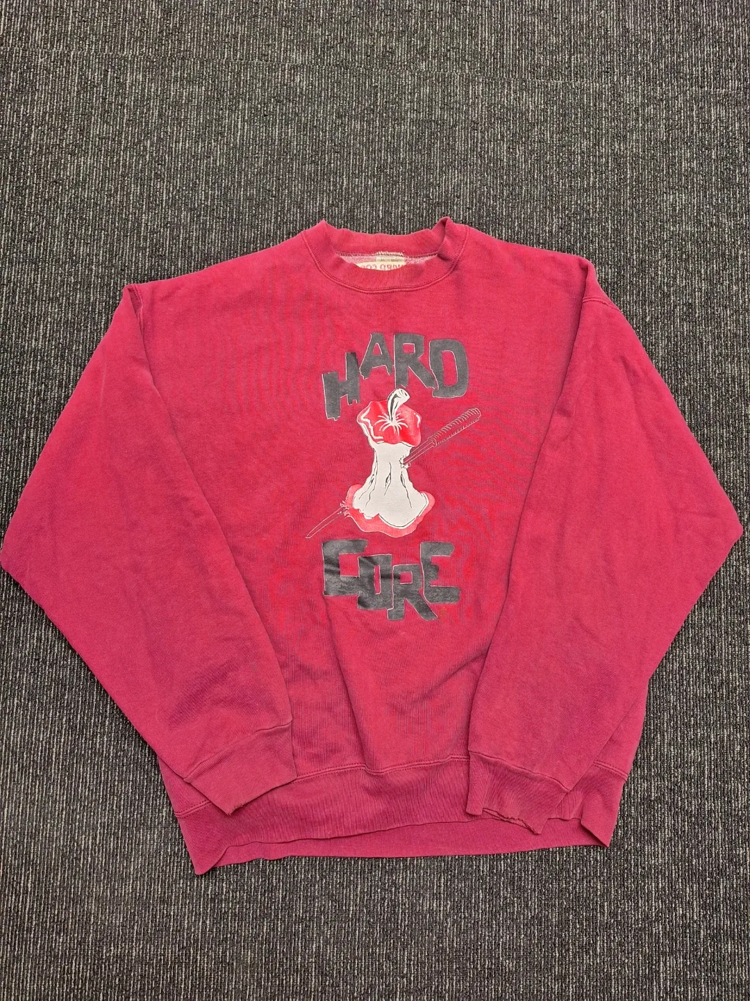 Hard Core Maroon Sweatshirt thumbnail