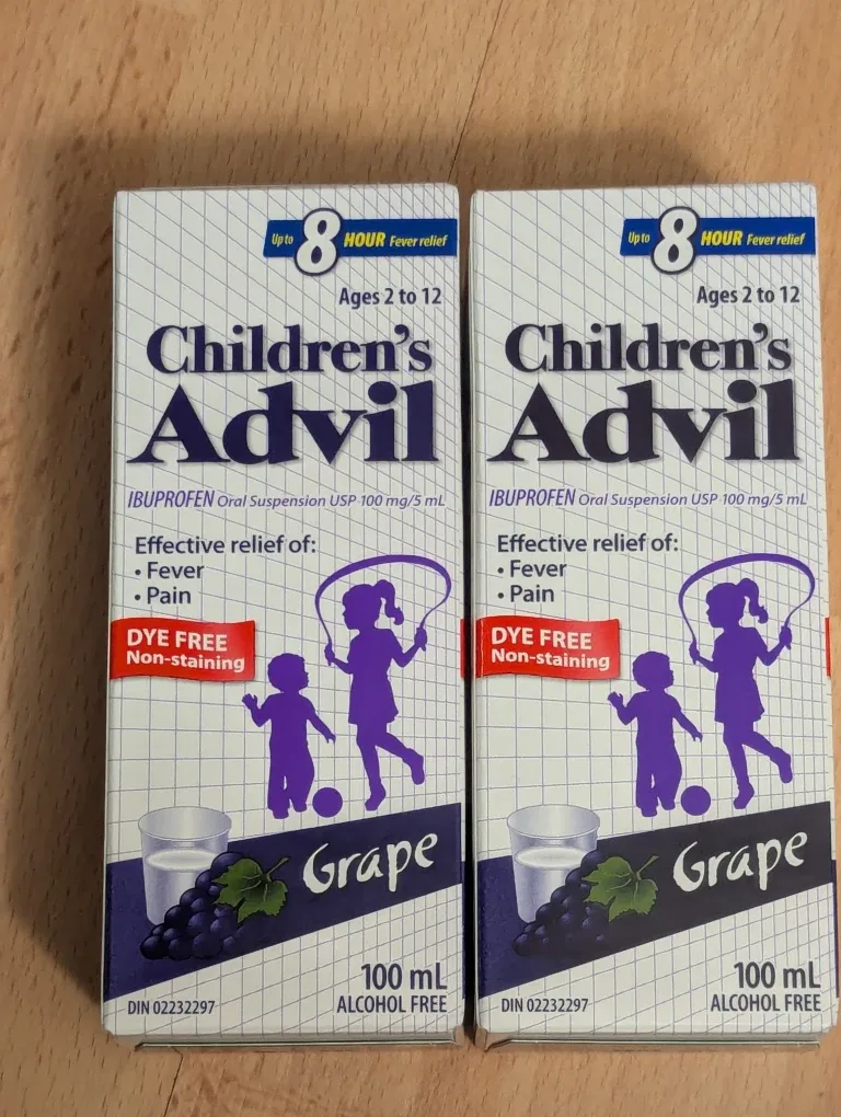 NEW Children's Advil Fever and Pain Relief $7 EACH (REG $14+tax)
