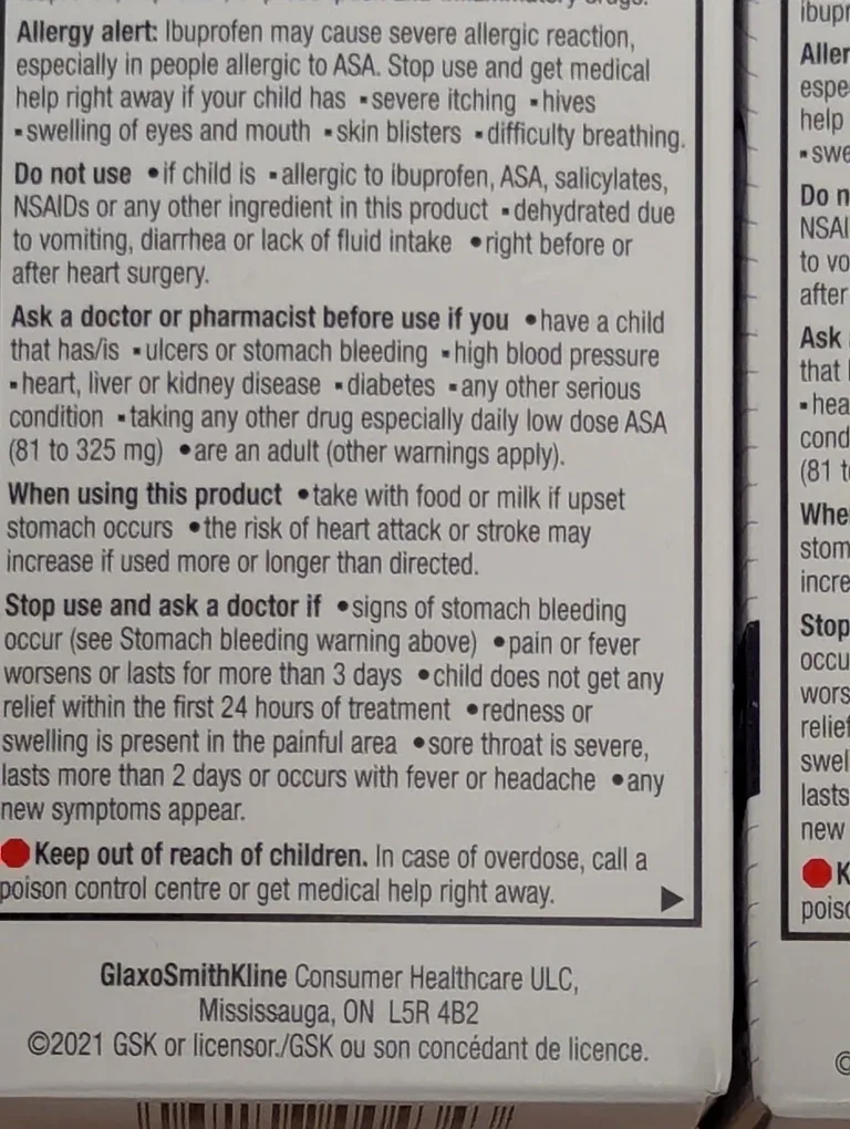 NEW Children's Advil Fever and Pain Relief $7 EACH (REG $14+tax) image indicator(5)