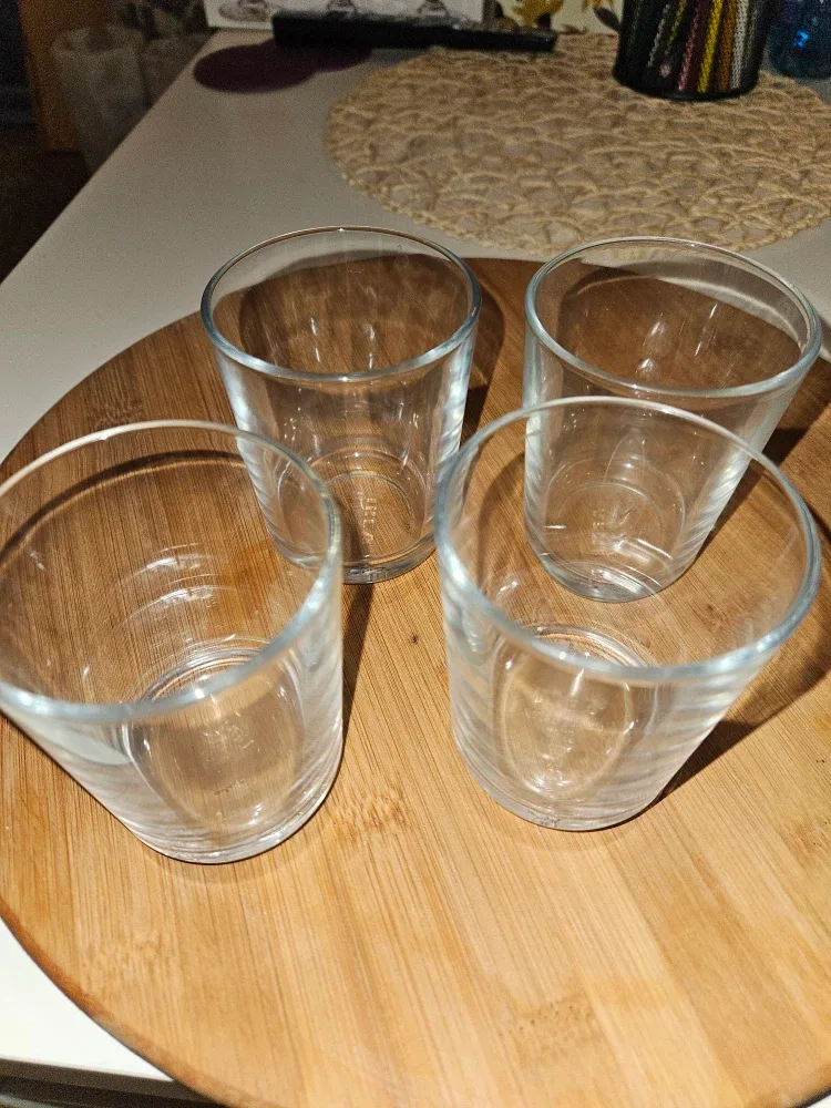 (Moving Sale) IKEA Clear Glass - Set of 4 image indicator(2)