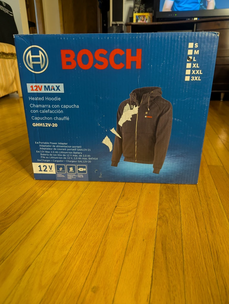 Bosch 12V MAX Heated Hoodie GHH12V-20 - Size L - photo 2