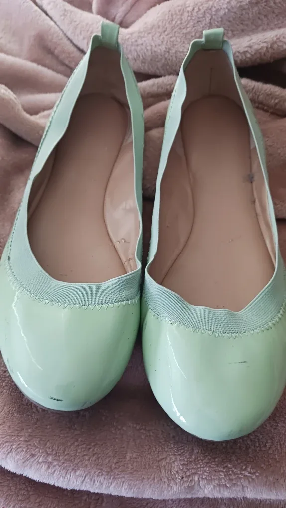 Banana Republic Mint Green Flats