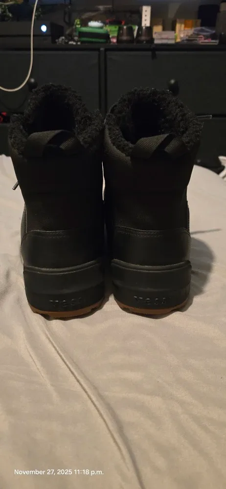 Black Alta Leather High-Top 2 Vessi shoes