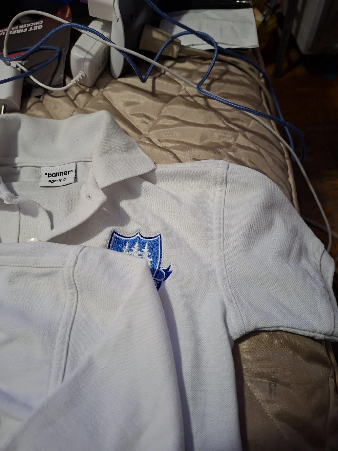 🥕Banner White Pines Academy Polo Shirts (Age 3-4) - photo 4