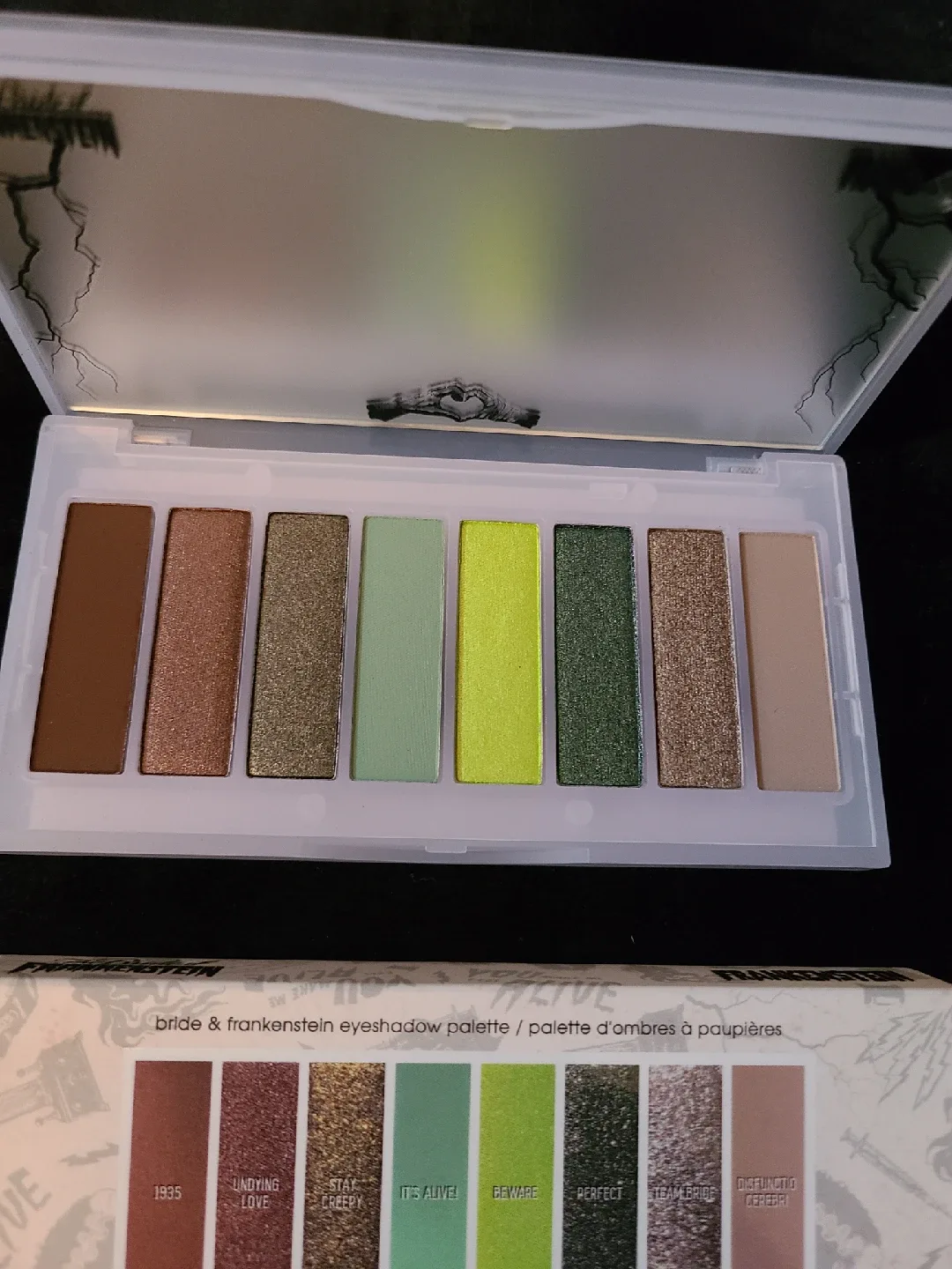 Melt Cosmetics Bride & Frankenstein Eyeshadow Palette thumbnail