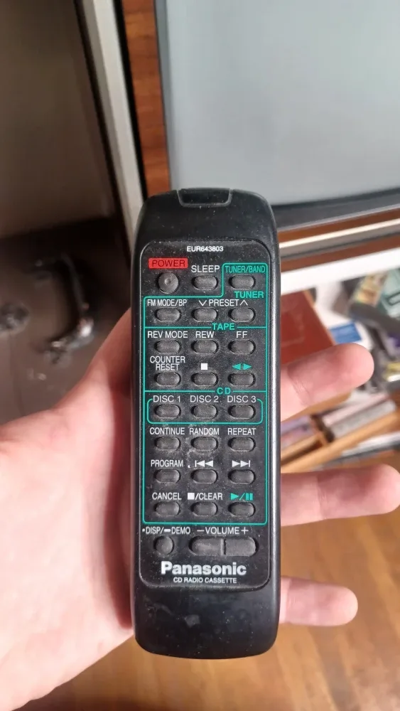 Panasonic RX-DS790 S-XBS 4-Amp System Stereo image indicator(7)