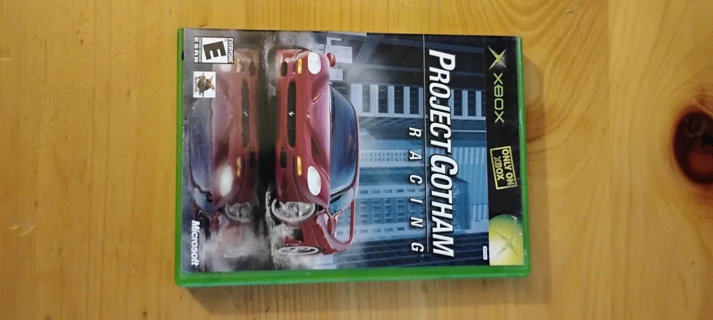 Project Gotham racing for the original xbox
