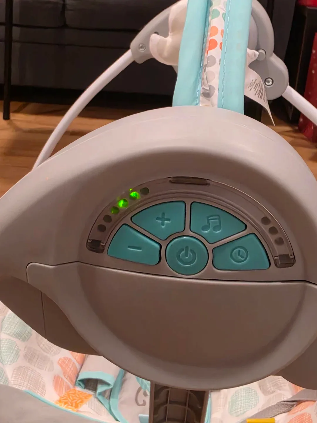 Bright Starts Playful Paradise Portable Swing image indicator(6)