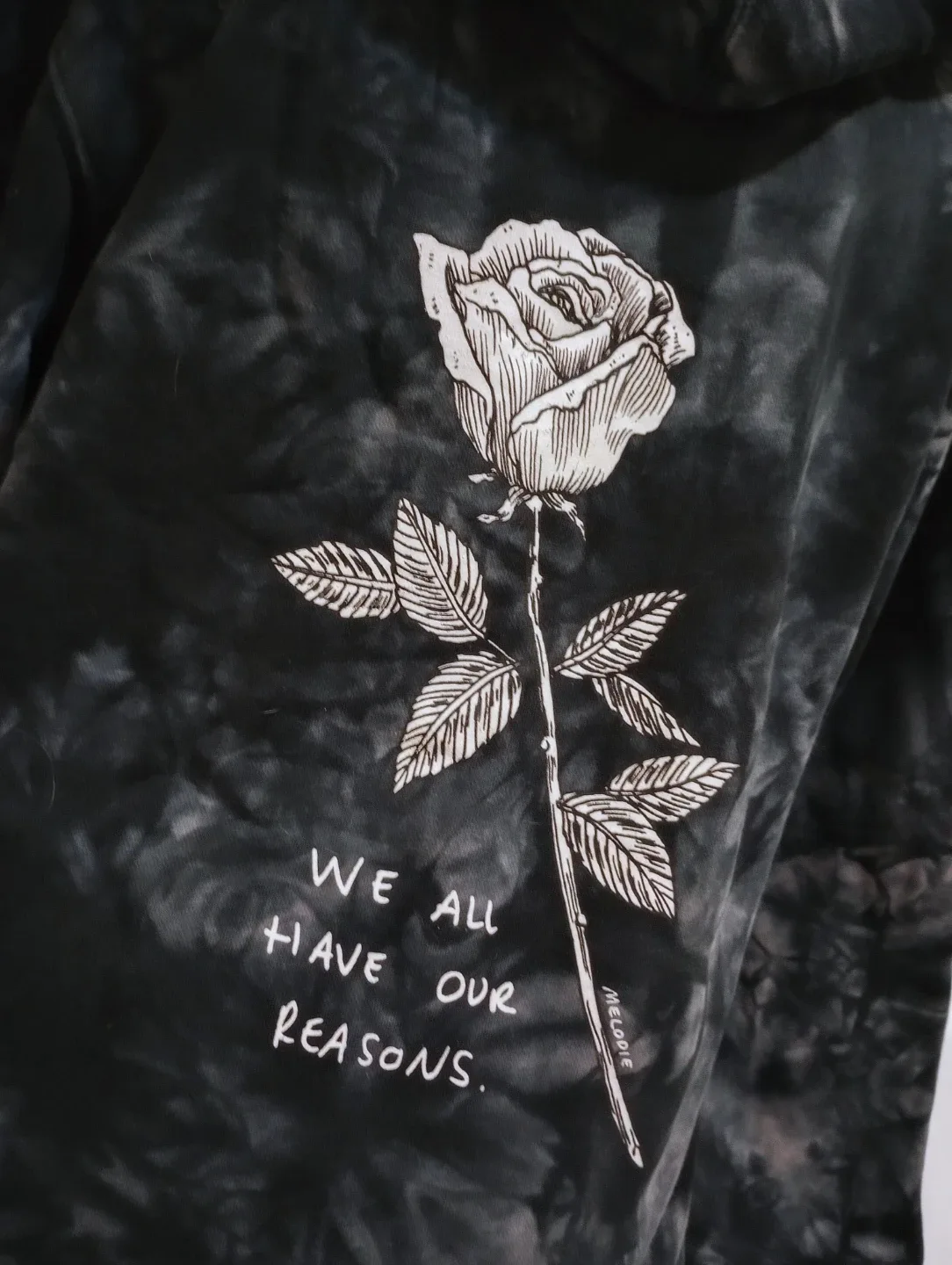 Graphic Tie-dye Hoodie image indicator(3)