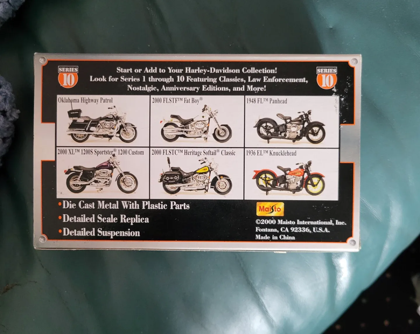 Maisto Harley-Davidson Die Cast Replica Series 10 image indicator(2)