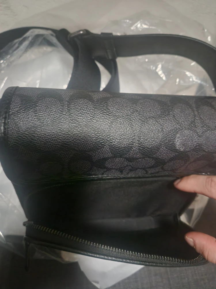 New COACH Sullivan Flap Bag - Charcoal/Black - photo 4