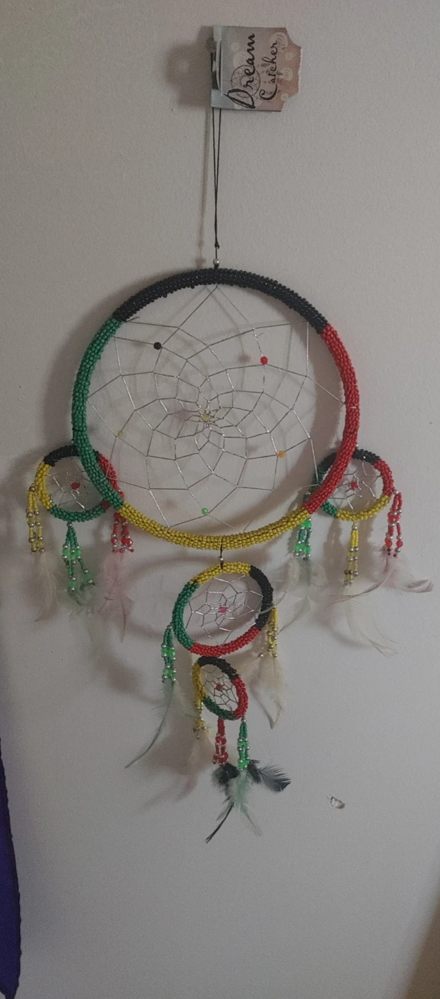 Handmade Rasta Dream Catcher
