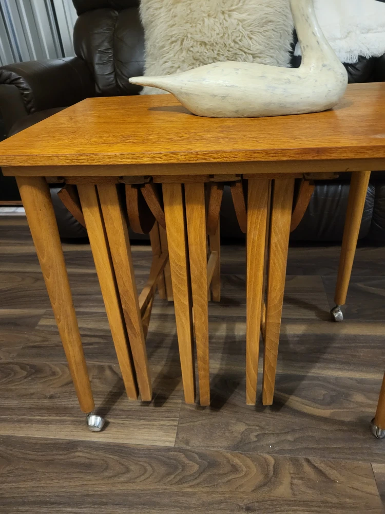 Wooden Side Table Set