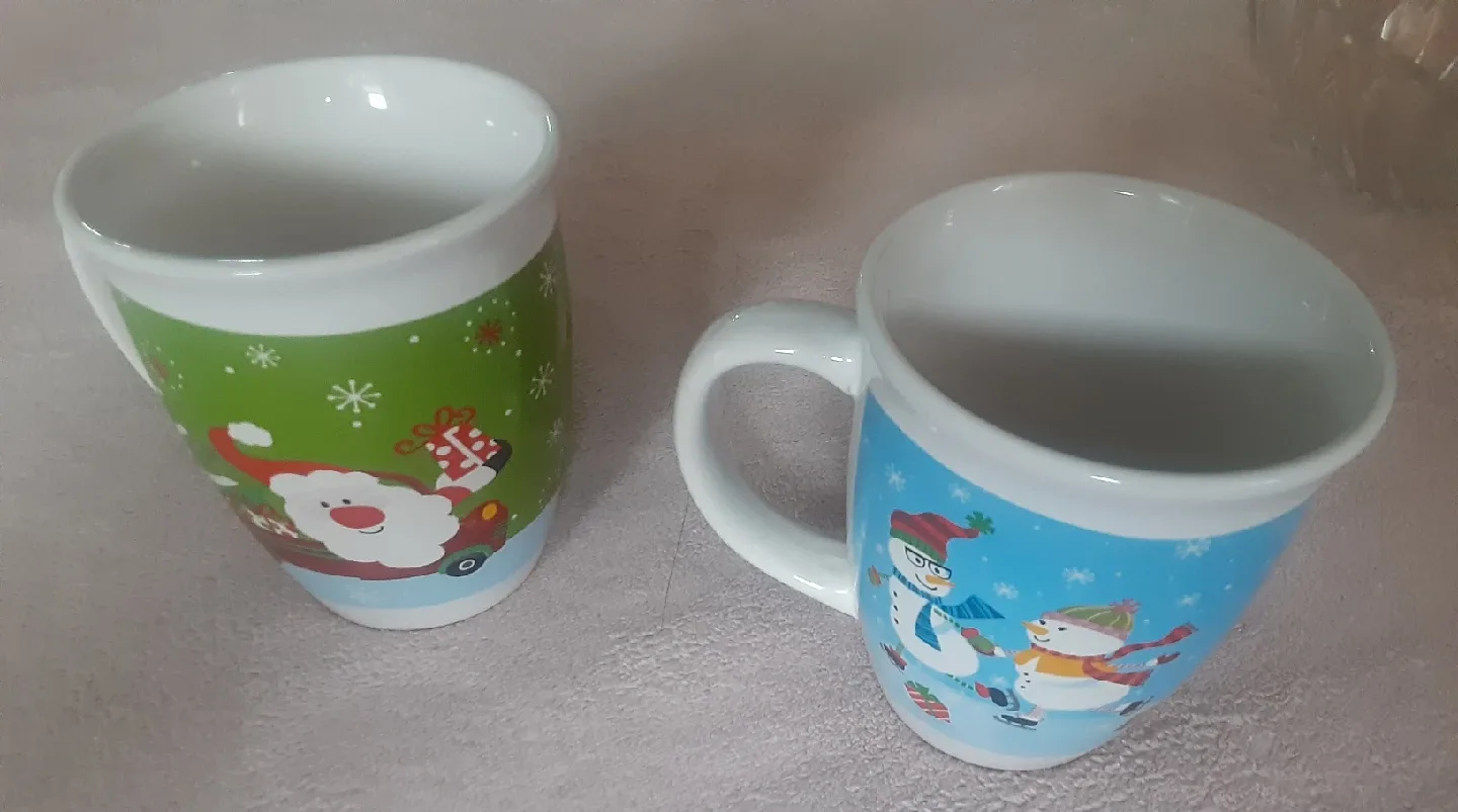 Christmas Theme Mugs - Set of 2 image indicator(7)