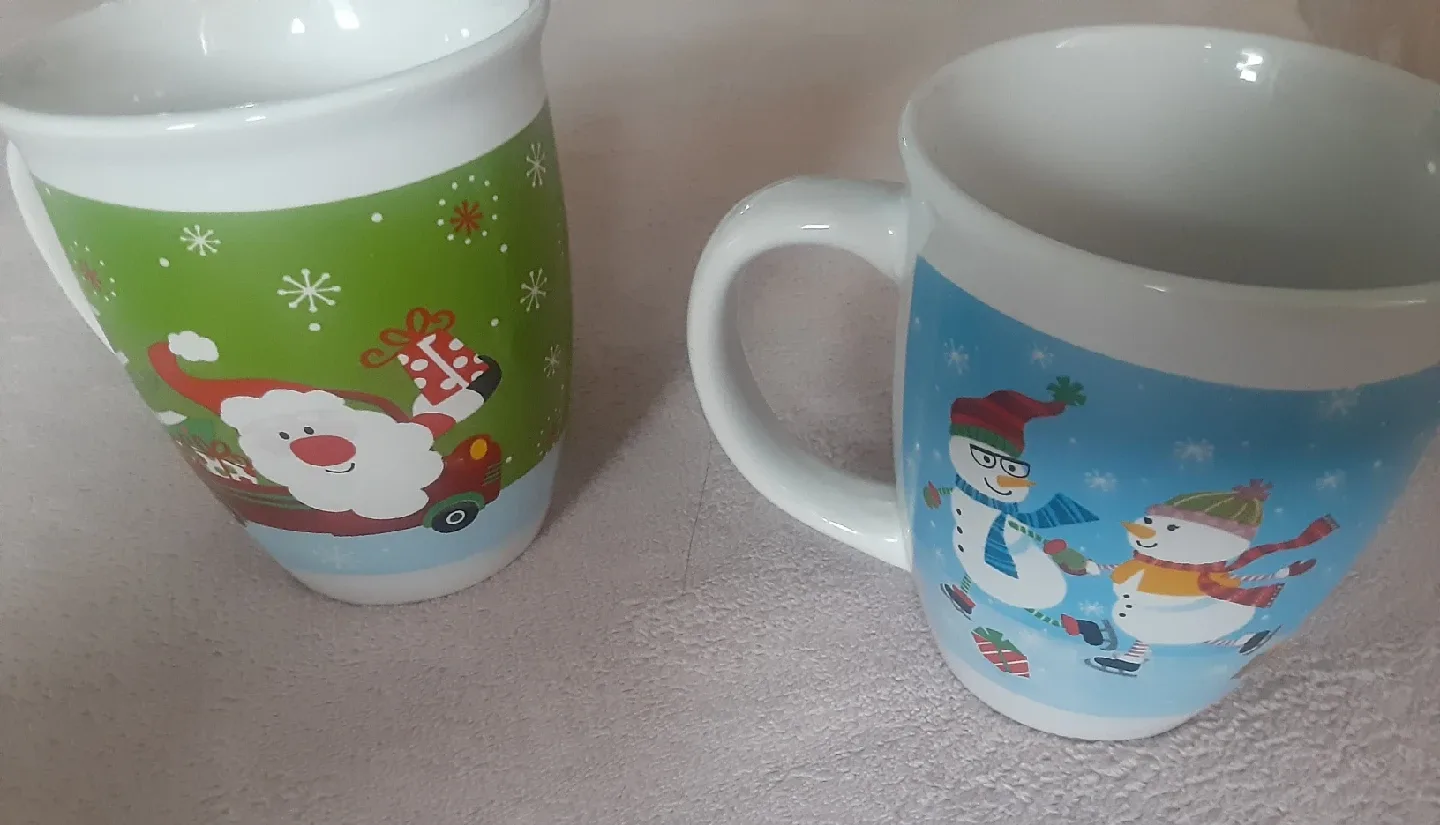 Christmas Theme Mugs - Set of 2 image indicator(8)