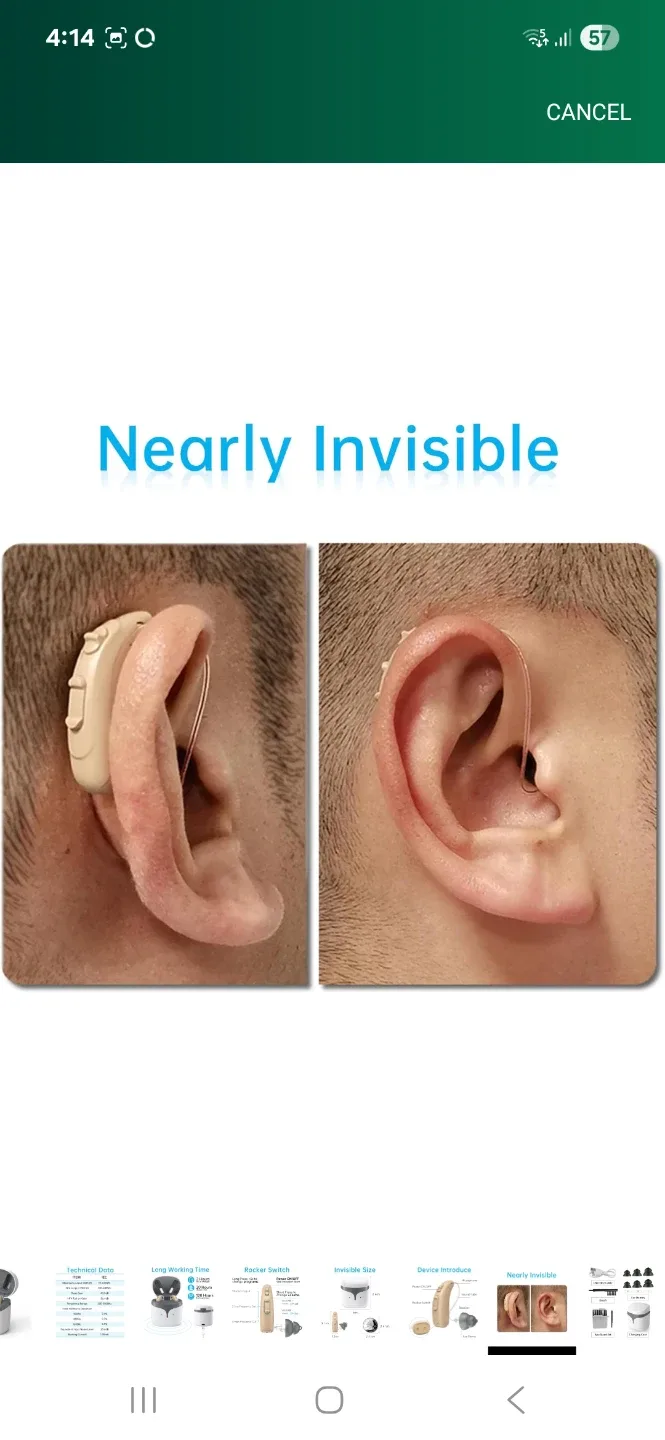 New MCBLY   BTE Hearing aids, receipt ric receiver image indicator(4)