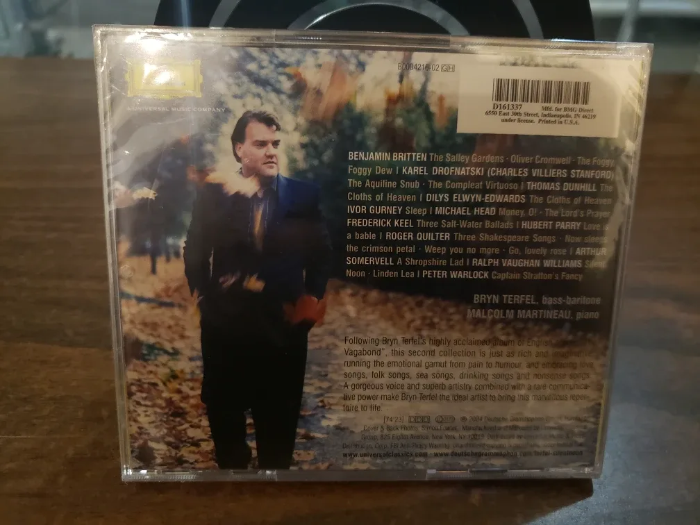 Silent Noon - Bryn Terfel CD image indicator(3)