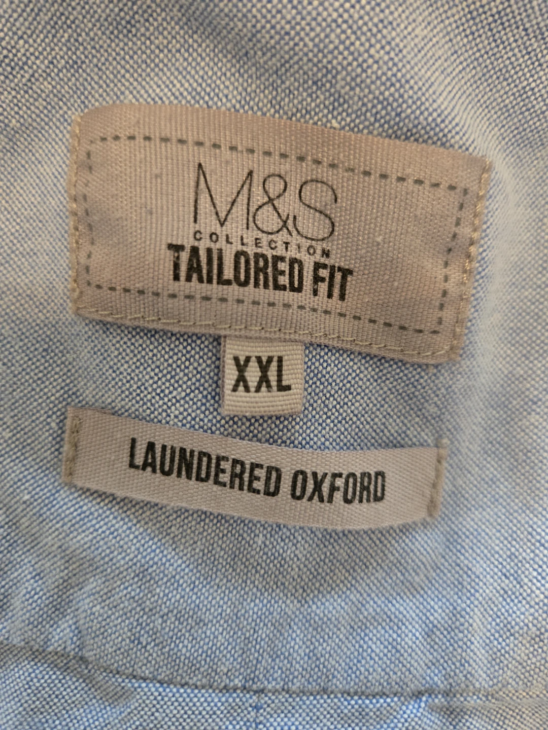 M&S Tailored Fit Oxford Shirt - XXL 🥕 - photo 2