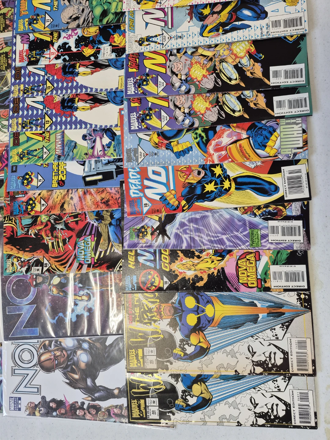 Marvel Nova Comic Book Lot - photo 3
