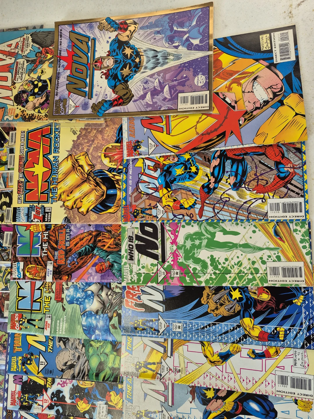 Marvel Nova Comic Book Lot - photo 4