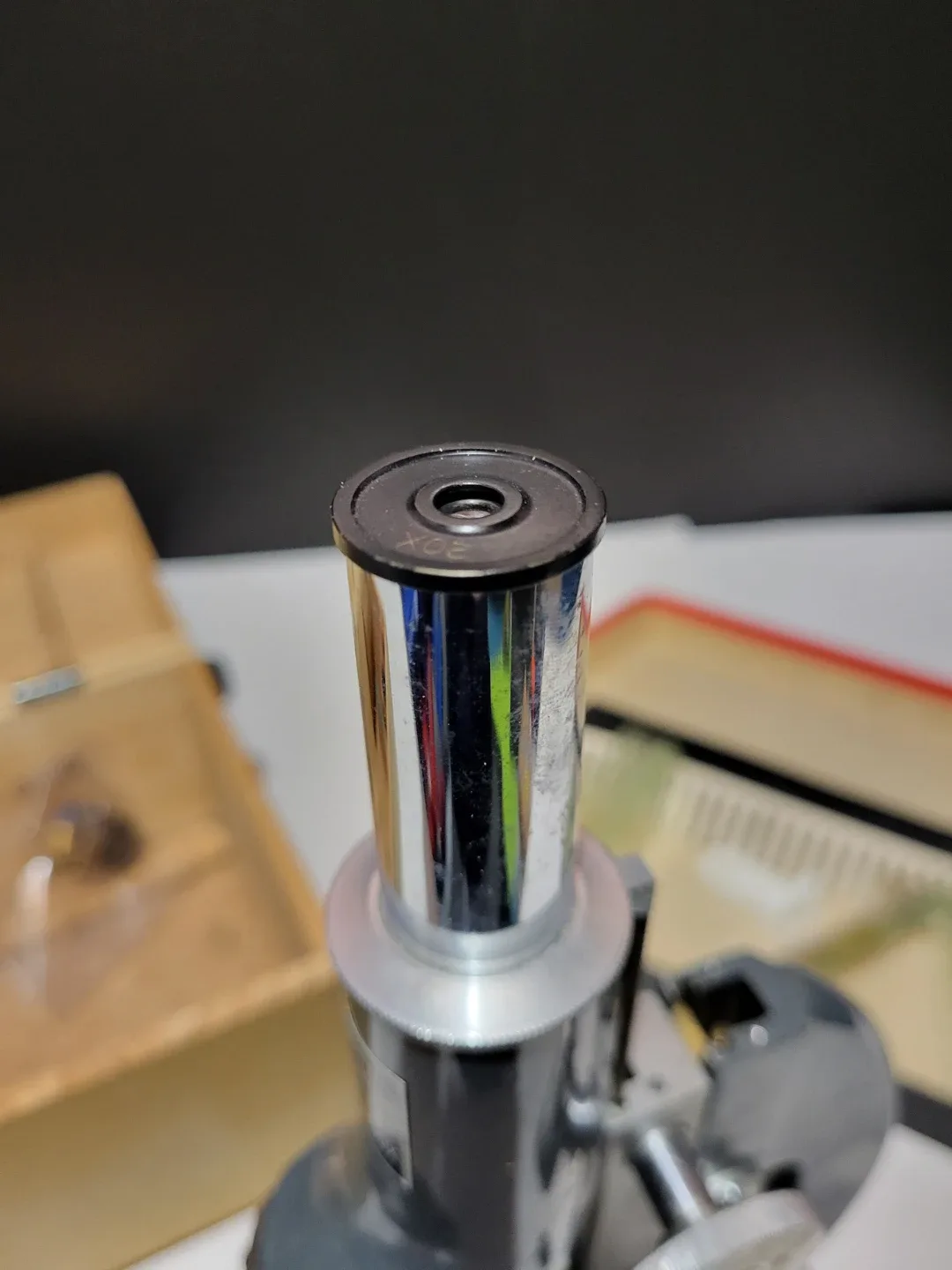 Vintage Osillo 10-200X Microscope image indicator(5)